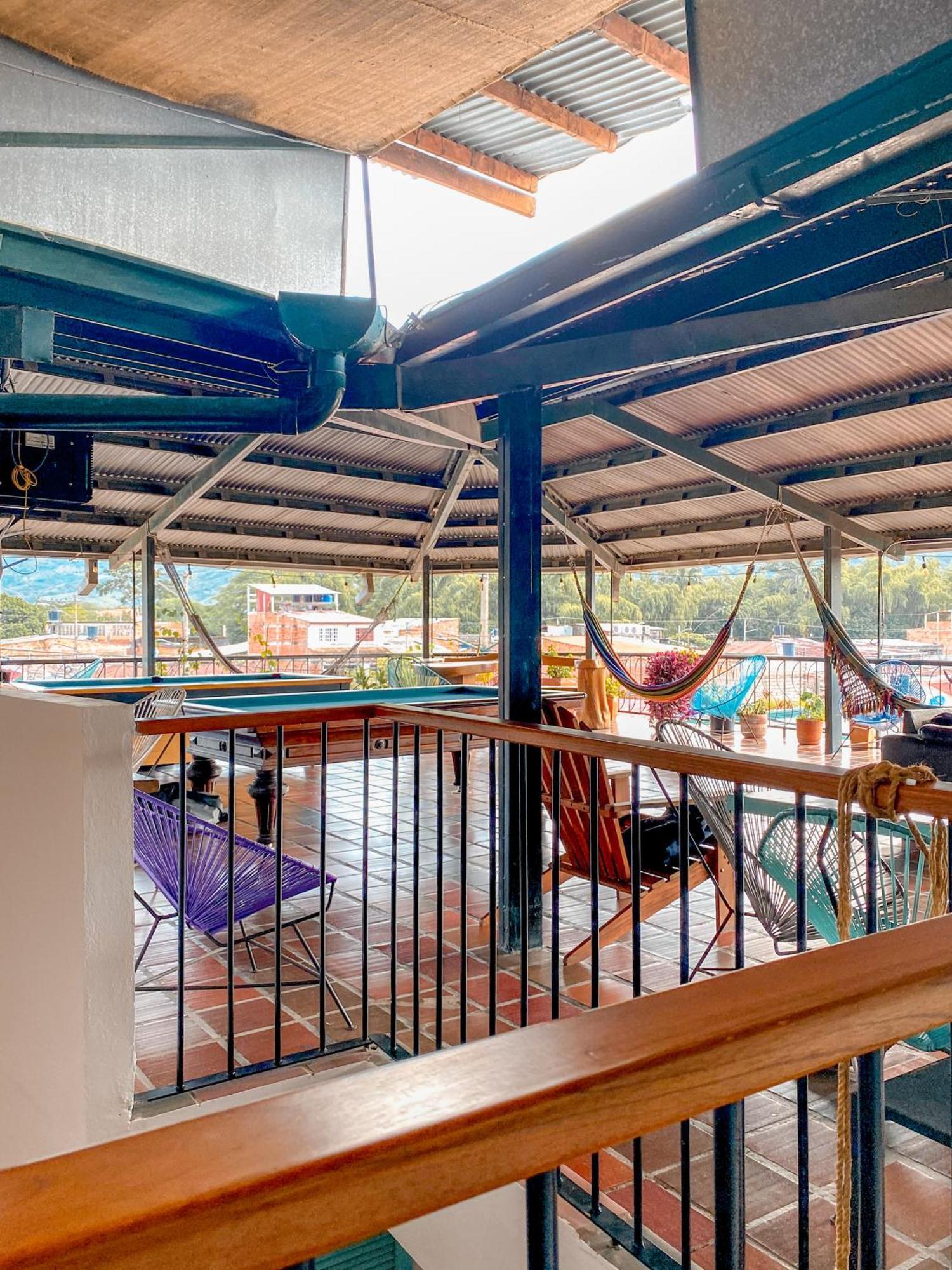 La Rosa Nautica Hostel Guaduas Bagian luar foto